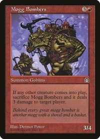Mogg Bombers - Stronghold - Magic: The Gathering card