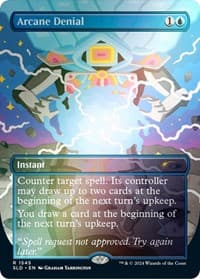 Arcane Denial (1545) (Rainbow Foil) - Secret Lair Drop Series - Magic: The Gathering card