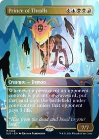 Prince of Thralls (Rainbow Foil) - Secret Lair Drop Series - Magic: The Gathering card