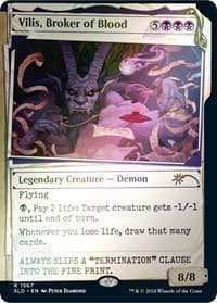 Vilis, Broker of Blood (Rainbow Foil) - Secret Lair Drop Series - Magic: The Gathering card