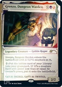 Grenzo, Dungeon Warden (Rainbow Foil) - Secret Lair Drop Series - Magic: The Gathering card