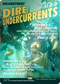Dire Undercurrents (Rainbow Foil) - Secret Lair Drop Series - Magic: The Gathering card