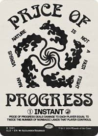Price of Progress - Secret Lair Drop Series - Magic: The Gathering card