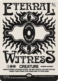 Eternal Witness (1522) - Secret Lair Drop Series - Magic: The Gathering card