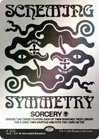 Scheming Symmetry (1520) (Rainbow Foil) - Secret Lair Drop Series - Magic: The Gathering card