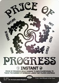 Price of Progress (Rainbow Foil) - Secret Lair Drop Series - Magic: The Gathering card