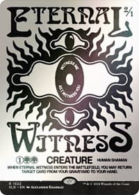 Eternal Witness (1522) (Rainbow Foil) - Secret Lair Drop Series - Magic: The Gathering card