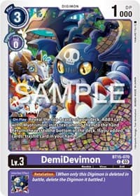 DemiDevimon - Exceed Apocalypse - Digimon Card Game card