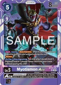 Myotismon ACE - Exceed Apocalypse - Digimon Card Game card