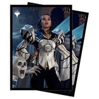 Murders at Karlov Manor Teysa, Opulent Oligarch Standard Deck Protector sleeves for Magic (100-pack) - Ultra Pro Card Sleeves - Card Sleeves card