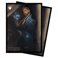 Murders at Karlov Manor Alquist Proft, Master Sleuth Standard Deck Protector sleeves for Magic (100-pack) - Ultra Pro Card Sleeves - Card Sleeves card