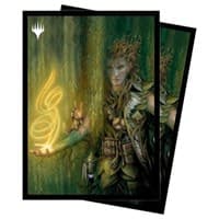 Murders at Karlov Manor Kaust, Eyes of the Glade Standard Deck Protector sleeves for Magic (100-pack) - Ultra Pro Card Sleeves - Card Sleeves card