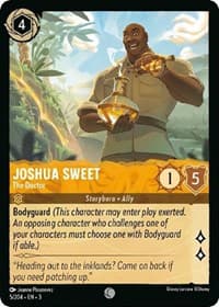 Joshua Sweet - The Doctor - Into the Inklands - Disney Lorcana card