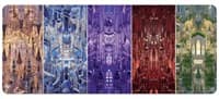Murders at Karlov Manor Impossible Lands 6ft Table Playmat for Magic: The Gathering - Ultra Pro Playmats - Playmats card