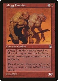 Mogg Flunkies - Stronghold - Magic: The Gathering card
