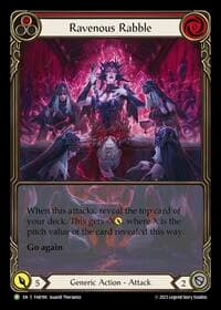 Ravenous Rabble (Red) - FAB190 - Flesh and Blood: Promo Cards - Flesh and Blood TCG card