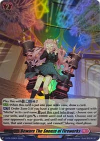 Beware the Sneeze of Fireworks (Foil) - D Promo Cards - Cardfight Vanguard card