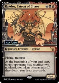 Rakdos, Patron of Chaos (Serial Numbered) - Murders at Karlov Manor - Magic: The Gathering card
