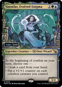 Vannifar, Evolved Enigma (Serial Numbered) - Murders at Karlov Manor - Magic: The Gathering card