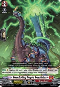Blast Artillery Dragon, Brachioforce - D Promo Cards - Cardfight Vanguard card