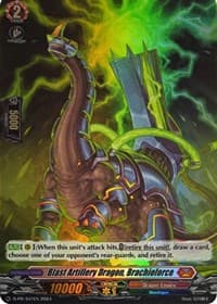 Blast Artillery Dragon, Brachioforce (Foil) - D Promo Cards - Cardfight Vanguard card