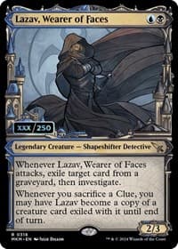 Lazav, Wearer of Faces (Serial Numbered) - Murders at Karlov Manor - Magic: The Gathering card