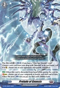 Prelude of Genesis - D Promo Cards - Cardfight Vanguard card