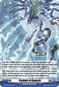 Prelude of Genesis (Foil) - D Promo Cards - Cardfight Vanguard card