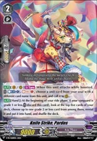 Knife Strike, Pardos - V Promo Cards - Cardfight Vanguard card