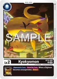 Kyokyomon - Exceed Apocalypse - Digimon Card Game card
