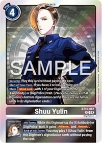 Shuu Yulin - Exceed Apocalypse - Digimon Card Game card