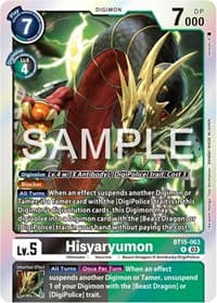 Hisyaryumon - Exceed Apocalypse - Digimon Card Game card