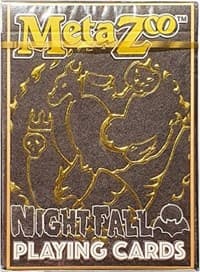Metazoo USPCC Nightfall Playing Card Deck: Kickstarter Edition (Rainbow Gilded) - Metazoo USPCC Playing Cards: Kickstarter Edition - MetaZoo card