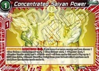 Concentrated Saiyan Power - Beyond Generations - Dragon Ball Super: Masters card
