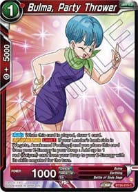Bulma, Party Thrower - Beyond Generations - Dragon Ball Super: Masters card