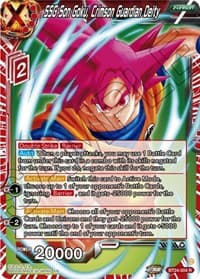 SSG Son Goku, Crimson Guardian Deity - Beyond Generations - Dragon Ball Super: Masters card