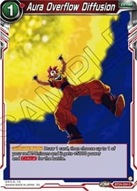 Aura Overflow Diffusion - Beyond Generations - Dragon Ball Super: Masters card