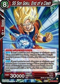SS Son Goku, End of a Clash - Beyond Generations - Dragon Ball Super: Masters card