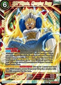 SS2 Vegeta, Charging Rage - Beyond Generations - Dragon Ball Super: Masters card