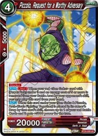 Piccolo, Request for a Worthy Adversary - Beyond Generations - Dragon Ball Super: Masters card
