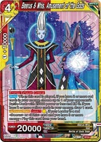 Beerus & Whis, Amusement of the Gods - Beyond Generations - Dragon Ball Super: Masters card