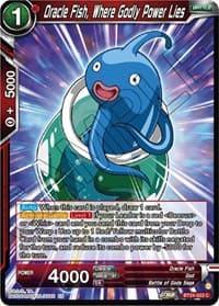 Oracle Fish, Where Godly Power Lies - Beyond Generations - Dragon Ball Super: Masters card