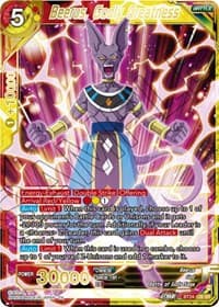 Beerus, Godly Greatness - Beyond Generations - Dragon Ball Super: Masters card