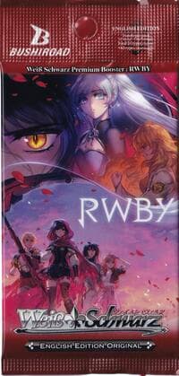 RWBY Premium Booster Pack - RWBY Premium Booster - Weiss Schwarz card