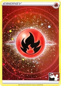 Fire Energy (Prize Pack Series 3) (Cosmos Holo) - Prize Pack Series Cards - Pokemon card