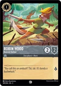 Robin Hood - Beloved Outlaw - Into the Inklands - Disney Lorcana card