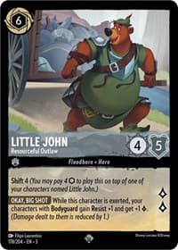 Little John - Resourceful Outlaw - Into the Inklands - Disney Lorcana card