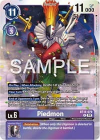 Piedmon - Exceed Apocalypse - Digimon Card Game card