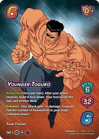 Younger Toguro - Yu Yu Hakusho: Dark Tournament - UniVersus card