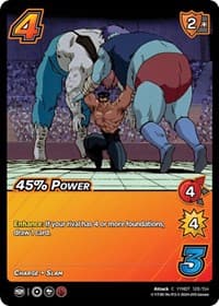 45% Power - Yu Yu Hakusho: Dark Tournament - UniVersus card